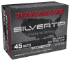 Winchester Silvertip HP  45 ACP 185 Grain Handgun Ammo