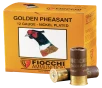 Fiocchi Golden Pheasant Shotshells - 12 Gauge -  4 Shot - 25 Rounds