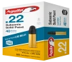 Aguila Subsonic  22 Long Rifle 40 Grain Rimfire Ammo
