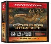 Winchester Copper Impact Sabot Slug Shotshells - 12 Gauge - Sabot Slug - 2 75  - 5 Rounds