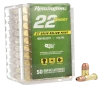 Remington  22 Short 27 Grain Lead Hollow Point Rimfire Ammo