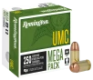 Remington UMC Mega Pack  380 ACP 95 Grain FMJ Handgun Ammo