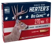 Herter s Big Game BST  270 Win 130 Grain Centerfire Rifle Ammo