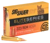 Sig Sauer Elite Performance  223 Remington 40 Grain Varmint and Predator Tip Centerfire Rifle Ammo