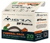 Migra 2F 7 Funeral Pack Stacked Load Steel Shotshells - 20 Gauge - 1350 fps - 1 oz  - 25 Rounds