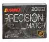 Barnes Precision Match 6 5 Creedmoor 140 Grain Open Tip Match Boat-Tail Rifle Ammo