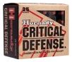 Hornady Critical Defense  327 Federal 80 Grain Handgun Ammo