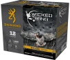 Browning Wicked Wing 12 Gauge 3  1-1 4 Oz Case -  4 - 250 Rounds
