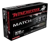 Winchester MatchKing BTHP  308 Win 168 Grain Rifle Ammo
