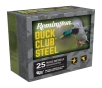 Remington Duck Club Steel 12-Ga  2-3 4  1-1 8 oz  Shotshells -  3 Shot - 25 Rounds
