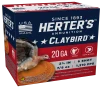 Herter s ClayBird 20-Ga 2-3 4  7 8 oz  Shotshells -  6 Shot - 250 Rounds