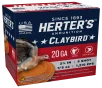 Herter s ClayBird 20-Ga 2-3 4  7 8 oz  Shotshells -  8 Shot - 25 Rounds