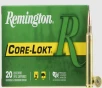 Remington Core-Lokt  30-30 Winchester 170 Grain Hollow Point Centerfire Rifle Ammo