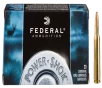 Federal Premium Power-Shok 7mm-08 Remington 150 Grain Jacketed Soft-Point Centerfire Rifle Ammo