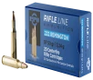 PPU  222 Remington 50 Grain Centerfire Rifle Ammo