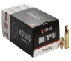KOENIG Training 9mm Luger 110 Grain FMJ Centerfire Handgun Ammo