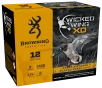 Browning Wicked Wing XD 12-Ga  3  1-1 4 oz  Shotshells - 2 Shot - 25 Rounds
