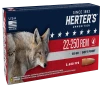 Herter s  22-250 Remington 55 Grain Soft Point Centerfire Rifle Ammo