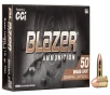CCI Blazer Brass 9mm Luger 115 Grain Handgun Ammo - 50 Rounds