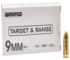 Ammo Inc  Target   Range 9mm Luger 115 Grain Handgun Ammo