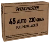 Winchester Service Grade Handgun Ammo -  45 Automatic Colt Pistol - 230 Grain - 50 Grains