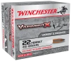 Winchester Varmint X Rifle Ammo -  22 Hornet