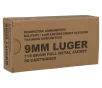 Remington 9mm Luger 115 Grain Military LE Training Handgun Ammo