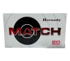 Hornady ELD Match  22 Creedmoor 80 Grain Rifle Ammo
