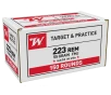 Winchester USA Target  223 Remington 55 Grain FMJ Centerfire Rifle Ammo - 20 Rounds