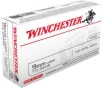 Winchester Ammo Q4172 USA  9mm Luger 115 gr Full Metal Jacket  FMJ  50 Bx  10 Cs