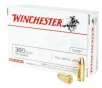 Winchester Ammo Q4206 USA  380 ACP 95 gr Full Metal Jacket  FMJ  50 Bx  10 Cs