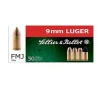 Sellier   Belloit 9MM LUGER 124GR FMJ Centerfire Pistol Ammunition 50rd BOX