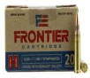 Frontier Cartridge FR310 Rifle  5 56x45mm NATO 68 gr Boat Tail Hollow Point Match 20 Bx  25 Cs