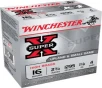 Winchester Ammo X16H4 Super-X High Brass 16 Gauge 2 75  1 1 8 oz 4 Shot 25 Bx  10 Cs