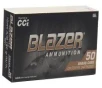 CCI 5221 Blazer Brass 10mm Auto 180gr Full Metal Jacket  FMJ  Ammunition 50rd Box