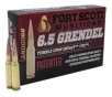 Fort Scott Munitions 6 5 Grendel 123 gr SCS Tumble Upon Impact  TUI  20rd Box