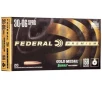 Federal GM3006M Gold Medal 30-06 Springfield 168 gr Sierra MatchKing Boat-Tail Hollow Point  BTHP  20 Bx  10 Cs