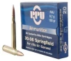 PPU Standard Rifle  30-06 Springfield 150 gr Full Metal Jacket  FMJ  Rifle Ammunition 20 rd BOX