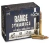 Fiocchi Range Dynamics  223 Rem  55gr FMJBT  50rd Box