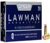 Speer Ammo 54232 Lawman Clean Fire 357 Sig 125 gr Total Metal Jacket  TMJ  50 Bx  20 Cs