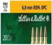 Sellier   Bellot SB68C Rifle  6 8 SPC 110 gr Full Metal Jacket  FMJ  20 Bx  50 Cs