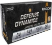 FIOCCHI AMO 38 SPECIAL 125GR JHP 50-RD   20 BOXES PER CASE  