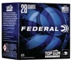 Federal TGS282175 Top Gun Sporting 28 Gauge 2 75  3 4 oz 7 5 Shot 25 Bx  10 Cs