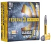 Federal 719 Premium Gold Medal 22 LR 40 gr Lead Round Nose  LRN  50 Bx  100 Cs