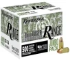 Remington Ammunition R27779 Range Jumbo Pack 9mmLuger 115gr Full Metal Jacket 500 Box