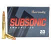 Hornady Subsonic  30-30win  175gr Sub-X  20rd Box
