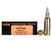 HSM BER300WSM168 Trophy Gold  300 WSM 168 gr Match Hunting Very Low Drag 20 Bx  25 Cs