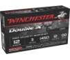Winchester Ammo SB12300 Double X High Velocity 12 Gauge 3 12 Pellets 00 Buck Shot 5 Bx  50 Cs