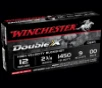 Winchester SB1200 Double X High Velocity 12 GA 2 75 9 Pellets Copper Plated 00 Buck Shot 5 rd Box