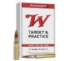 Winchester Target   Practice 308 Win 147 gr Full Metal Jacket FMJ Rifle Ammunition 20rd BOX